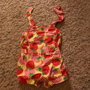 Gymboree Strawberry Romper